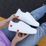 2019 New Shoes Woman Fashion Vulcanize Shoes Pu leather white shoes Casual Zapatillas Mujer Women Shoes Sneakers Hot EUR 36-42