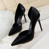 Women Pumps Fashion High Heels Shoes Black Pink Yellow Shoes Women Bridal Wedding Shoes Ladies