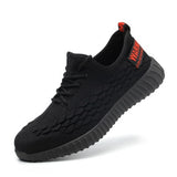 Men's Work Safety Shoes Men Sneakers Outdoor Steel Toe Male Shoes Military Combat Ankle Boots Anti-smashing Work Safety Boots